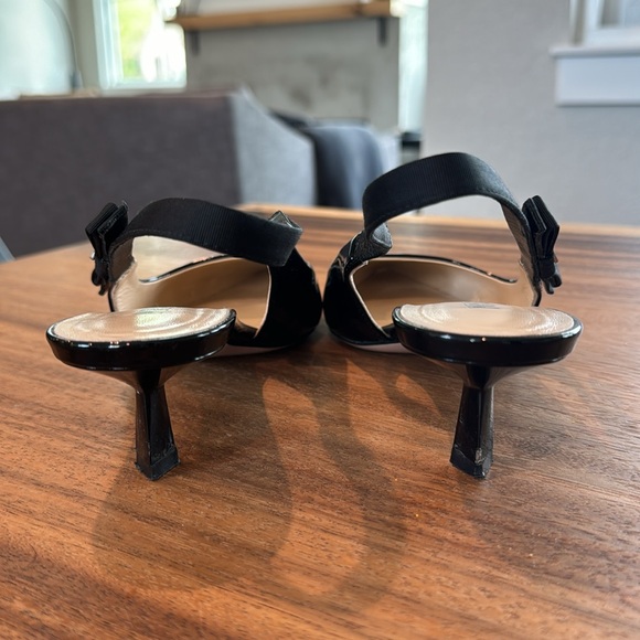 Prada Patent Slingback Pumps - Picture 8 of 11